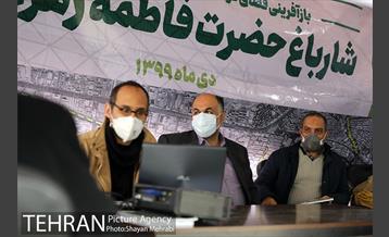 بازدید نماینده مجلس و معاون شهردار از پروژه شار باغ حضرت فاطمه الزهرا(س) 14