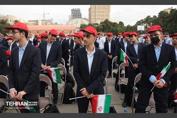 آئین بازگشایی مدرسه البرز 5