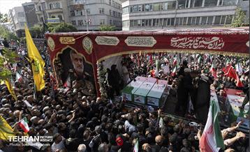 تشییع شهدای اقتدار ملی در تهران 23