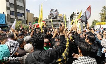 تشییع پیکر شهید اسماعیل هنیه در تهران - 2 17