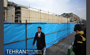 بازگشایی خیابان جمهوری پس از حادثه پلاسکو 20