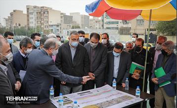 بازدید شهردار تهران از باغ‌راه حضرت فاطمه زهرا (س) 12