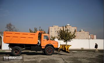 مانور برف روبی شهرداری منطقه 20