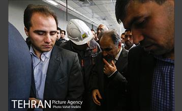 بازدید شهردار تهران از خطوط 6 و 7 مترو و ایستگاه دولت آباد 5