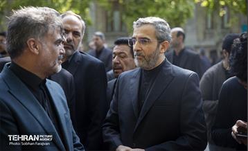 تشییع پیکر شهید حسین امیرعبداللهیان در وزارت خارجه 40