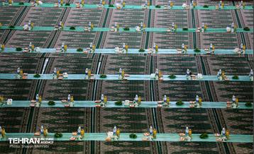 ضیافت افطاری در حرم عبدالعظیم حسنی(ع) 40