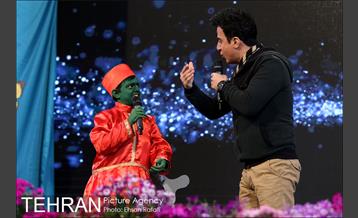 اجرای برنامه عموپورنگ در بوستان زندگی محله هرندی 1