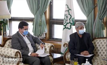 دیدار شهردار تهران با رییس سازمان پدافند غیرعامل 4