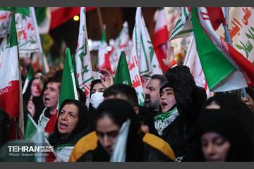 اجتماع مردم غیور تهران در قدردانی از همراهی جبهه مقاومت یمن 19