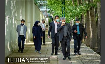 بازدید مهندس مصطفی کاظمی از محور ولیعصر عج ( تجریش-راه آهن) 4