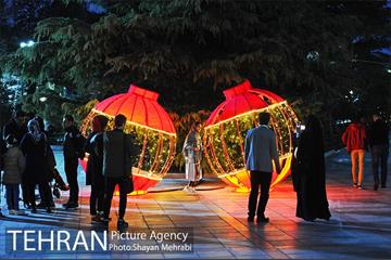 جشن نور در بوستان ملت 17