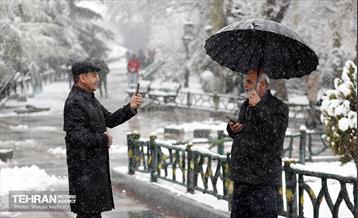 بارش برف در تهران 21