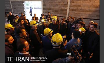 بازدید شهردار تهران از پروژه های منطقه 17 12