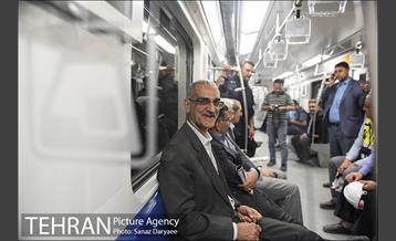 بازدید معاونت حمل و نقل و ترافیک شهرداری تهران و اعضای شورای شهر تهران از عملیات تکمیلی خط ۷ 8