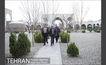 بازدید عبدالرحیم کرکه‌آبادی از سازمان بهشت زهرا (س)  14