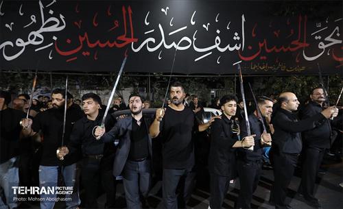 عزاداری شب تاسوعای حسینی در میدان منیریه 10