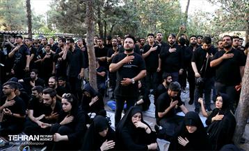 تاسوعای حسینی در بهشت زهرا(س) 6