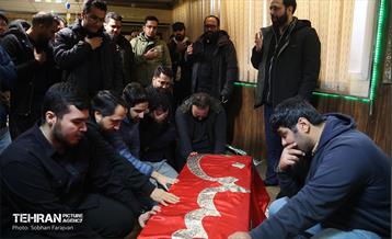 تشییع پیکر خبرنگار فقید مهدی علیرضایی 40