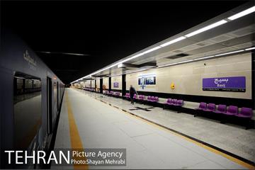 ایستگاه های جدید خط هفت قبل از افتتاح 15