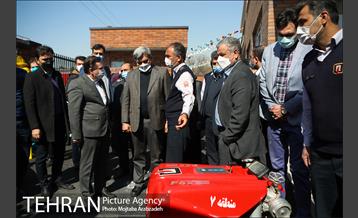 آیین افتتاح از سه ایستگاه و رونمایی از تجهیزات جدید سازمان آتش نشانی 35