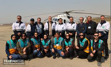 سومین تمرین مشترک امداد هوایی کلانشهر تهران / ۳ 24