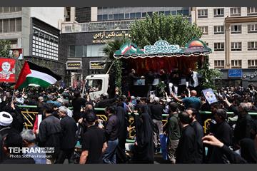 تشییع پیکر شهید اسماعیل هنیه 9