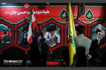 مراسم مناجات و توسل به امام زمان(عج) در رواق کشوردوست