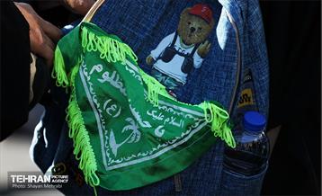 حضور کودکان در مراسم پیاده روی جاماندگان اربعین حسینی(ع) 4