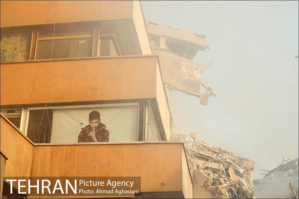 ساختمان پلاسکو فرو ریخت -4 17