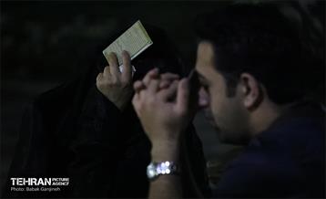 مراسم احیای شب بیست و سوم در مقبره شهدای بوستان سیمرغ 24