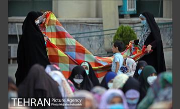 نماز عید فطر در دانشگاه تهران 1