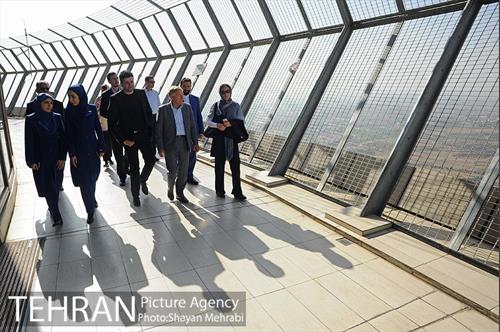 بازدید شهردار سارایوو از رصد خانه تهران و برج میلاد 16