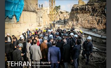 بازید کمیسیون عمران مجلس از پروژه پلاسکو 10