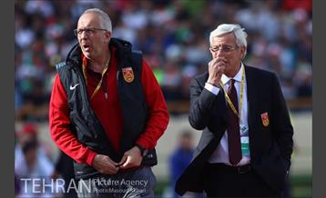 دیدار تیم های فوتبال ایران و چین