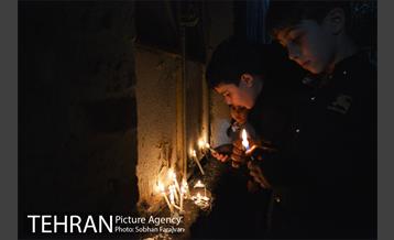 شام غریبان در محله گرگان  1