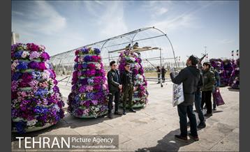 آماده سازی میدان آزادی در آستانه نوروز ۹۸ 3