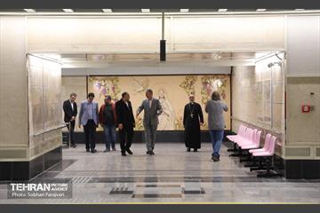 بازدید فعالان فضای مجازی از ایستگاه مریم مقدس(س) 12