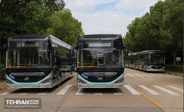 آیین رونمایی و تحویل 110 دستگاه اتوبوس جدید برقی پایتخت در کشور چین 22