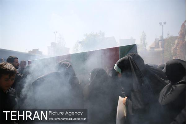 بدرقه پیکرهای ۱۳۵ شهید دفاع مقدس تا بهشت 38