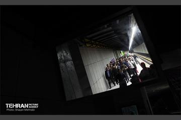 آیین تست گرم مسیر پایانی خط ۷ مترو تهران و بهره‌برداری از ورودی دوم ایستگاه آهنگ 43