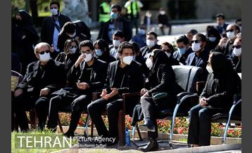 مراسم خاکسپاری پیکر محمدرضا شجریان در توس 17