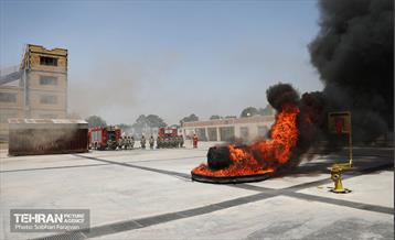 بازدید نمایندگان مجلس از مرکز آموزش بین‌المللی آتش‌نشانی 21