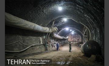 ورود ماشین حفار تونل به ایستگاه میدان حضرت عبدالعظیم الحسنی(ع) در خط 6 مترو 38