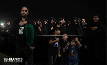 تشیع شهید پلیس در هیأت رایة العباس(ع) 23