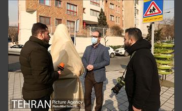 آیین پلاک کوبی خیابان و رونمایی از سردیس منصور پورحیدری‎ 5