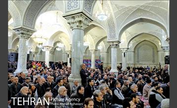 مراسم ختم شهدای آتش نشان 17