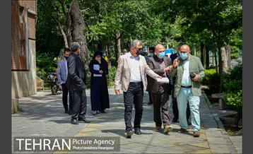 بازدید مهندس مصطفی کاظمی از محور ولیعصر عج ( تجریش-راه آهن) 16