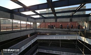 بازدید رئیس شورای شهر تهران از پروژه خانه شهر 8