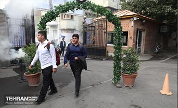 آئین بازگشایی مدرسه البرز 56