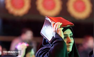 احیای شب بیست‌ویکم ماه رمضان در بهشت زهرا(س) 21